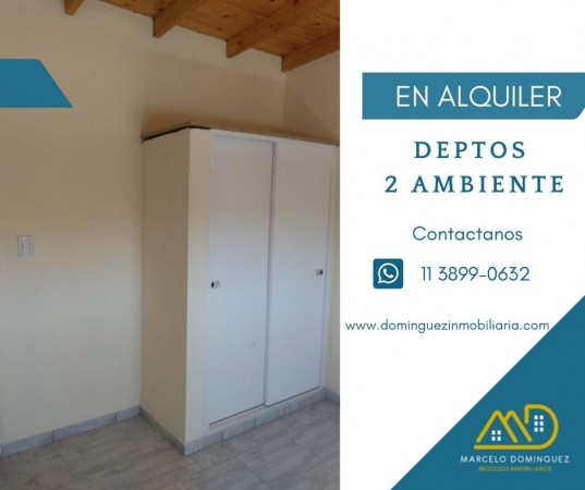 Departamento en Alquiler 2 ambientes