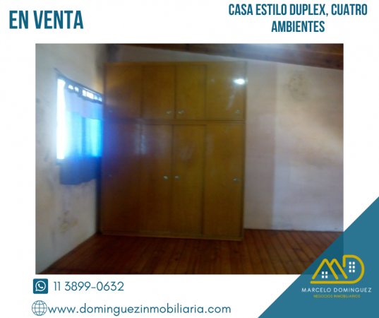Casa estilo duplex en venta trujui 