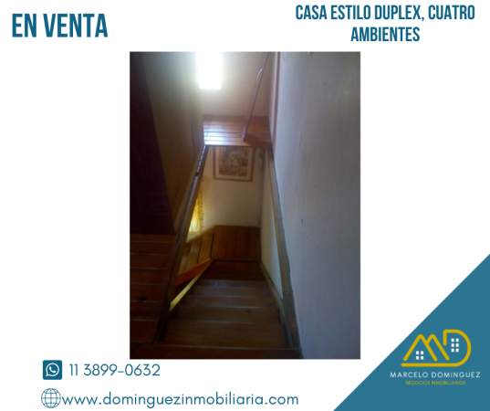 Casa estilo duplex en venta trujui 