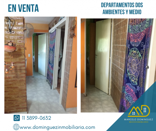 Departamento 2 ambientes y medio Muñiz