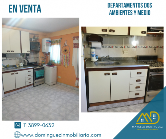 Departamento 2 ambientes y medio Muñiz