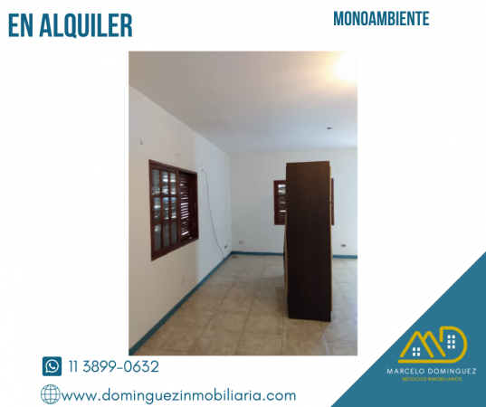 MONOAMBIENTE EN CRUCE CASTELAR
