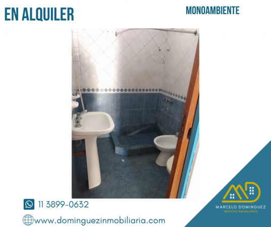 MONOAMBIENTE EN CRUCE CASTELAR