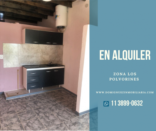 DEPARTAMENTO EN ALQUILER 2 AMBIENTES POLVORINES