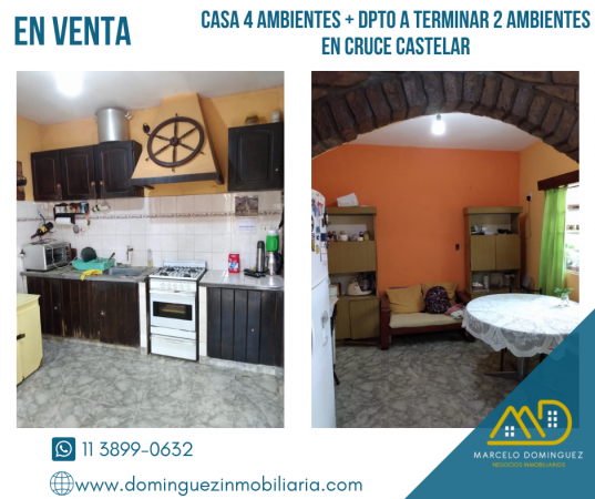 Casa en venta en Cruce Castelar