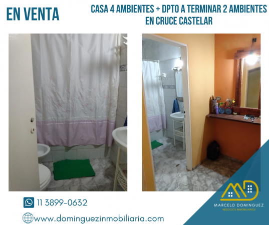 Casa en venta en Cruce Castelar
