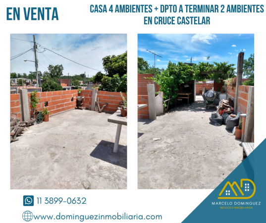Casa en venta en Cruce Castelar