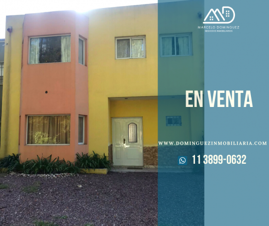 CASA 5 AMBIENTES + QUINCHO 2 AMBIENTES CON PARRILLA A LA VENTA EN HURLINGHAM