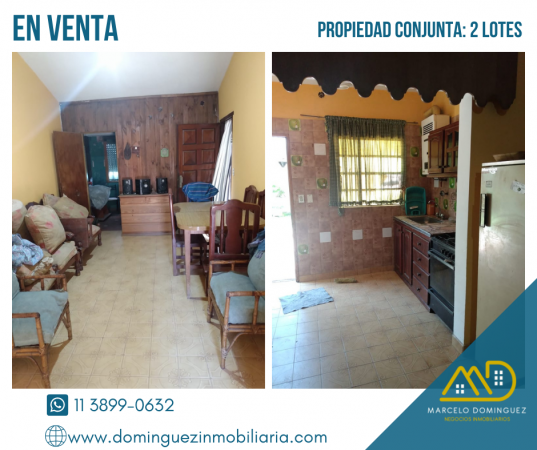 PROPIEDAD CONJUNTA DE DOS LOTES EN VENTA ZONA TRUJUI