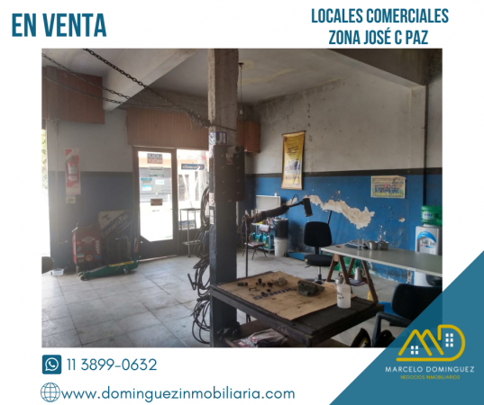 LOCALES COMERCIALES CON DPTO A TERMINAR ZONA JOSE C PAZ EN VENTA