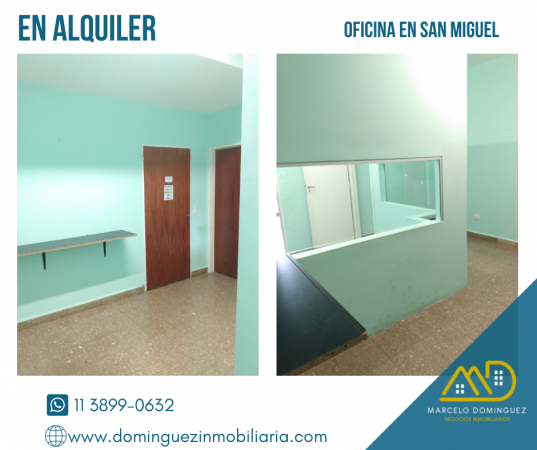 OFICINA EN ALQUILER ZONA SAN MIGUEL