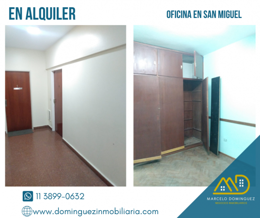 OFICINA EN ALQUILER ZONA SAN MIGUEL