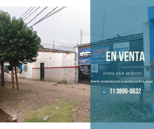 PROPIEDAD COMERCIAL ZONA SAN MIGUEL EN VENTA 