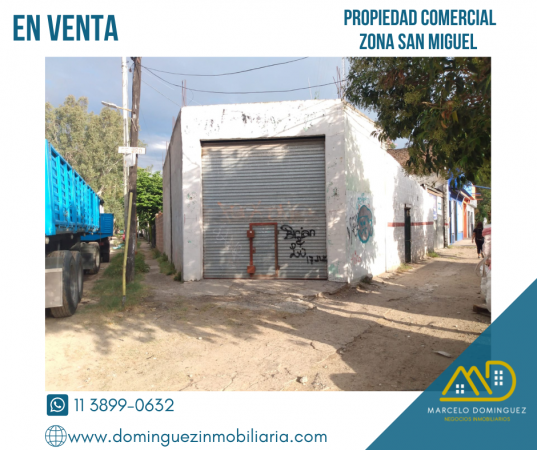 PROPIEDAD COMERCIAL ZONA SAN MIGUEL EN VENTA 
