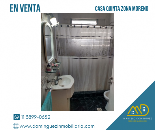 CASA QUINTA EN MORENO EN VENTA