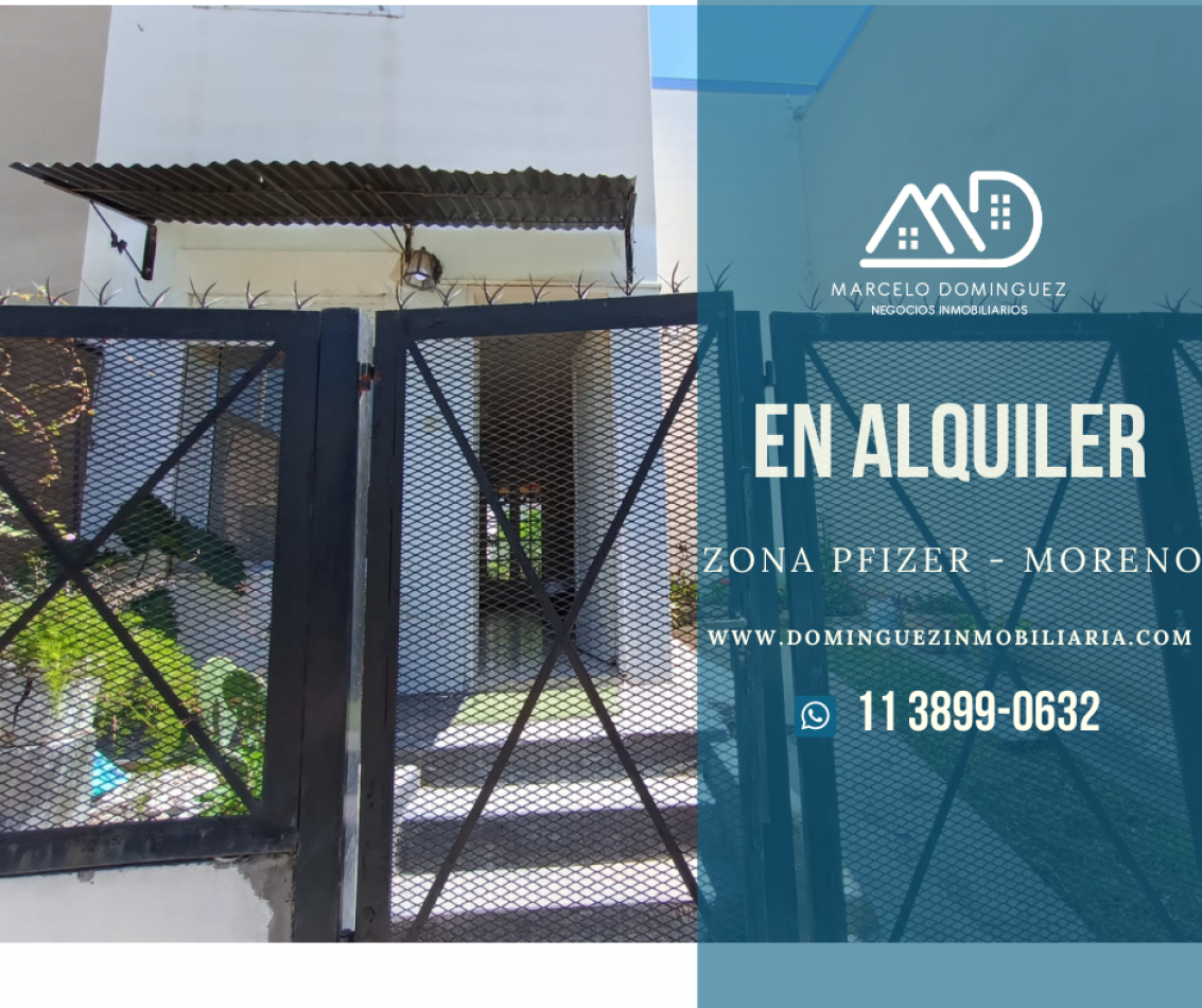 DUPLEX EN ALQUILER- Zona Pfizer - Moreno