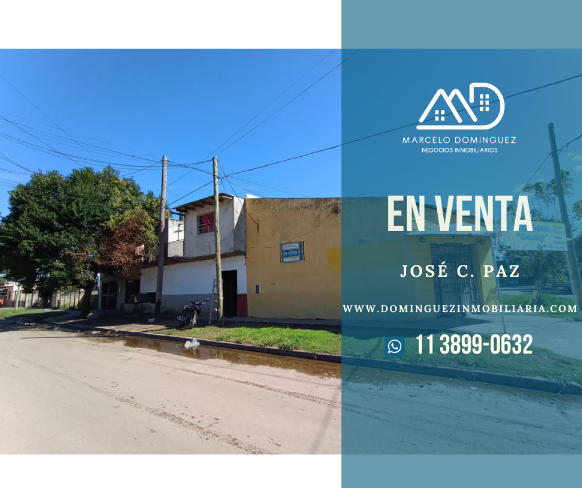 CASA EN VENTA EN JOSE C. PAZ