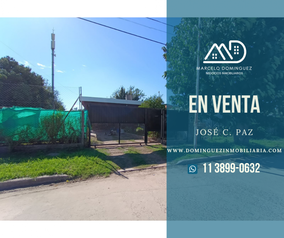 CASA EN VENTA EN JOSE C. PAZ