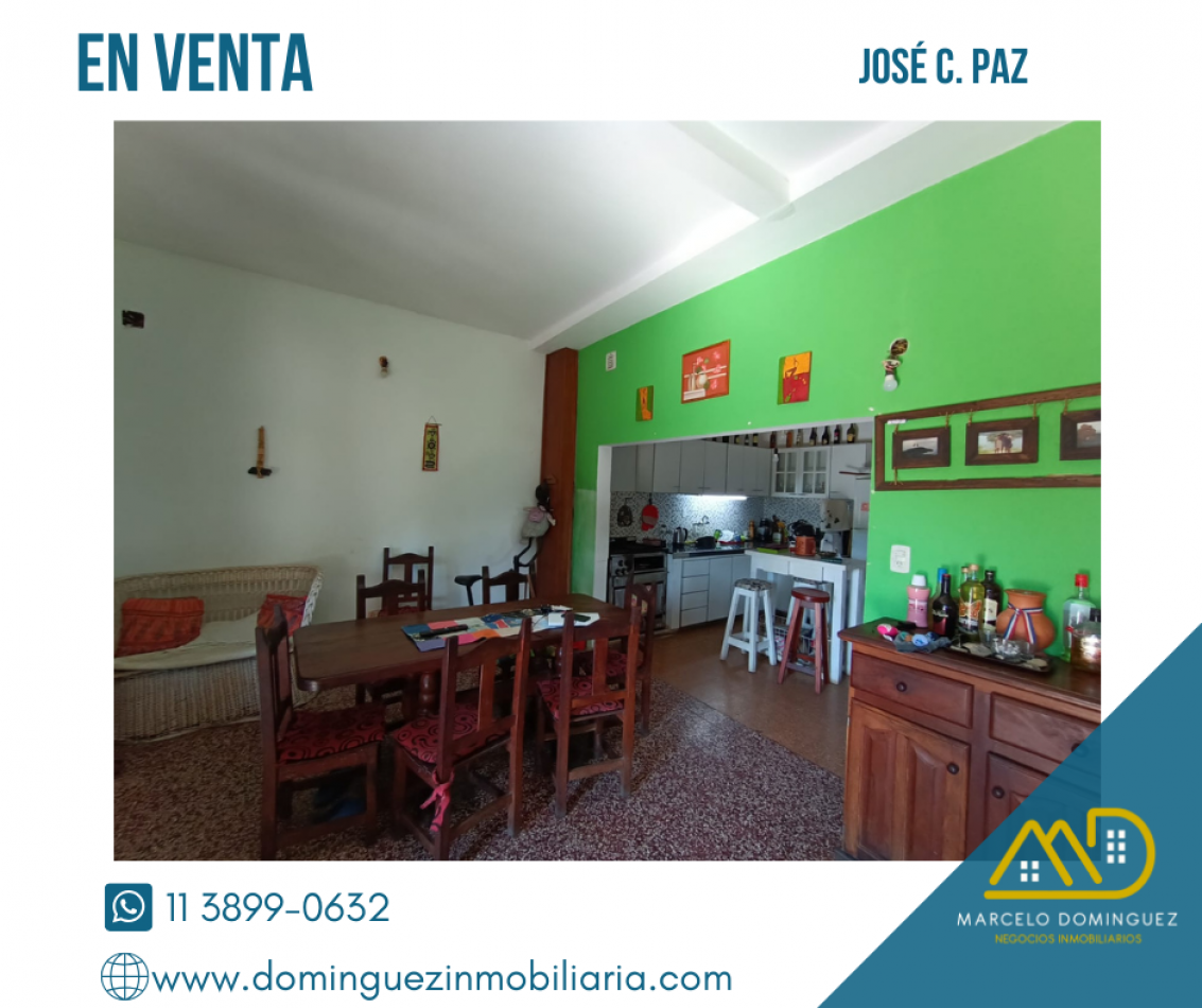 CASA EN VENTA EN JOSE C. PAZ