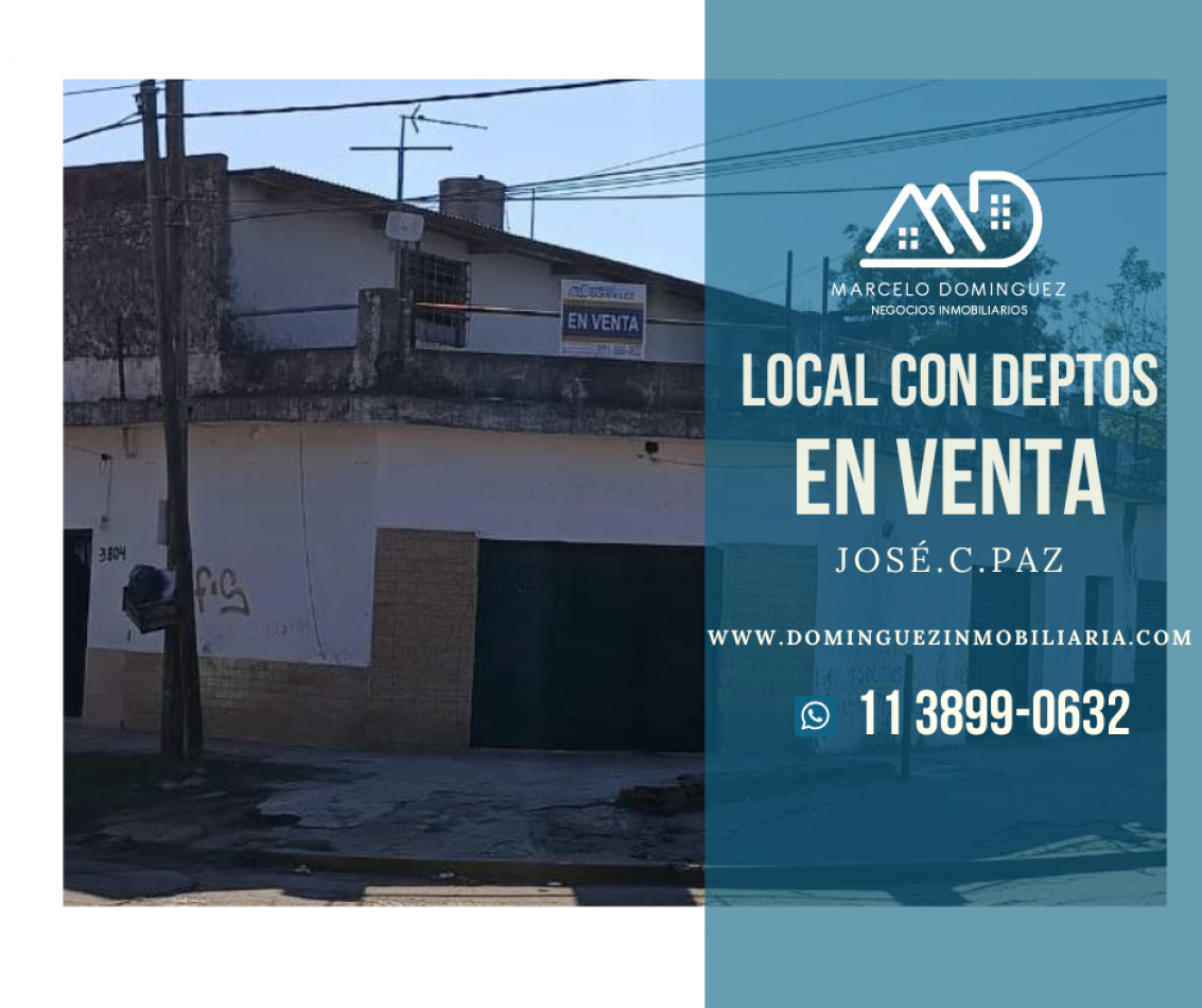 LOCALES CON DEPTO DE 3 AMBIENTES