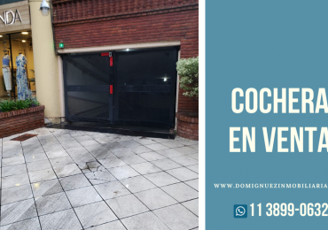COCHERA EN VENTA  EN SAN MIGUEL 
