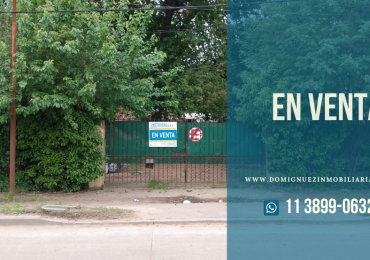 LOTE CON MEJORAS EN VENTA EN CRUCE CASTELAR