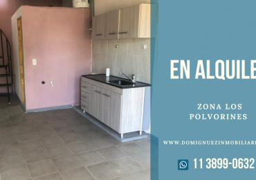 DEPARTAMENTO EN ALQUILER 2 AMBIENTES POLVORINES