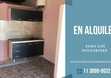 DEPARTAMENTO EN ALQUILER 2 AMBIENTES POLVORINES