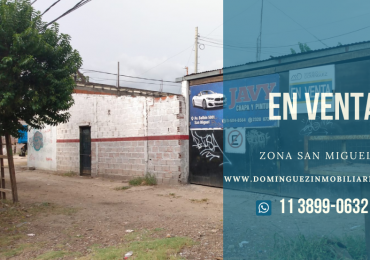 PROPIEDAD COMERCIAL ZONA SAN MIGUEL EN VENTA 