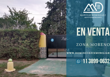 CASA QUINTA EN MORENO EN VENTA