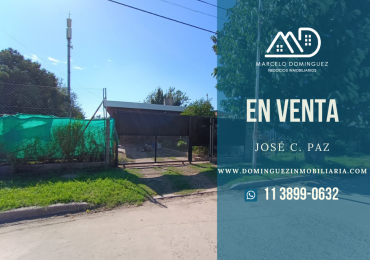 CASA EN VENTA EN JOSE C. PAZ