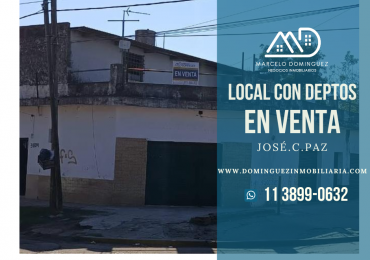 LOCALES CON DEPTO DE 3 AMBIENTES